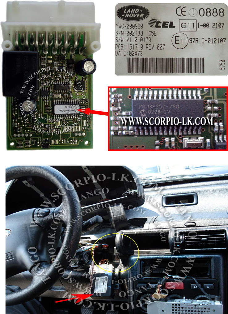 Freelander 2003 PIC18F252