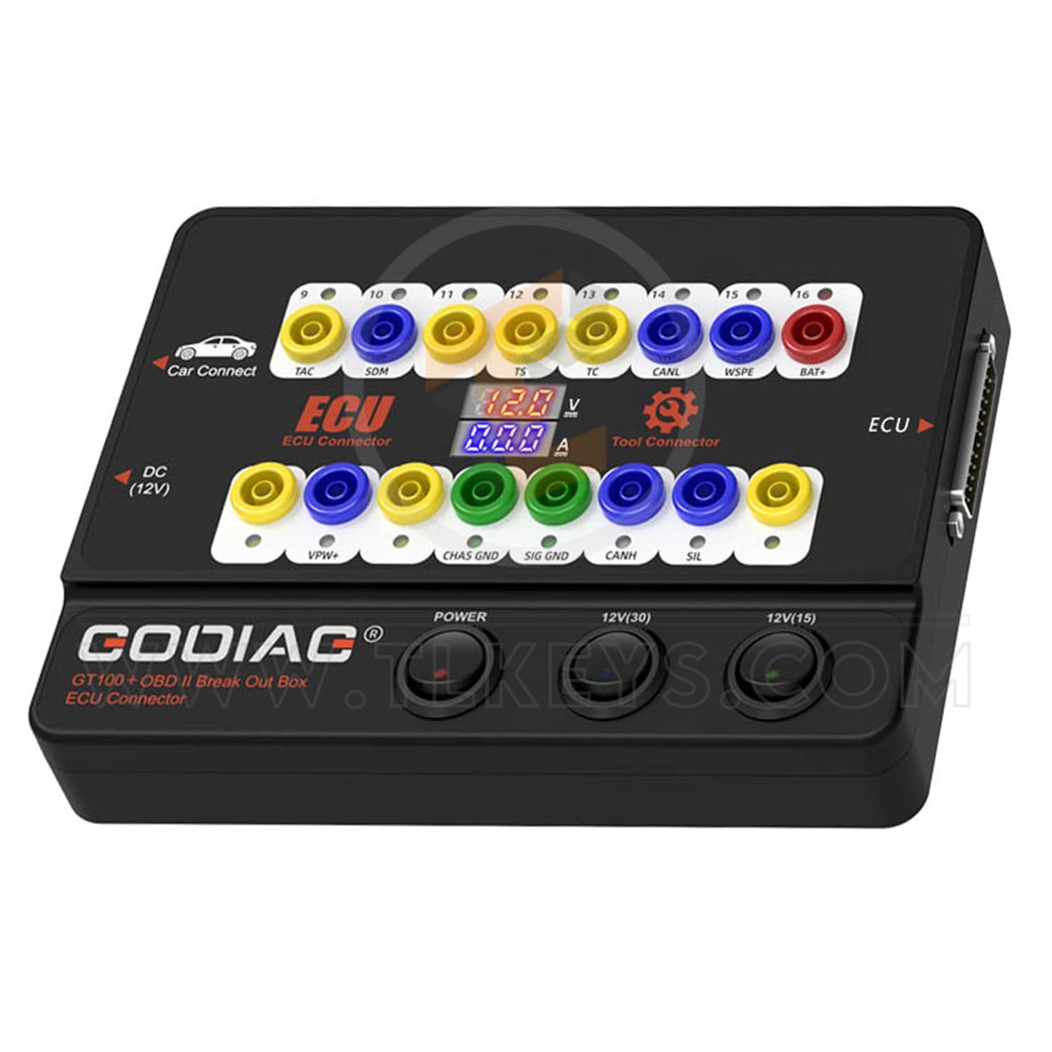 Key Programming Diagnostics Tools New Generation GODIAG GT100+ OBDII ECU Connector