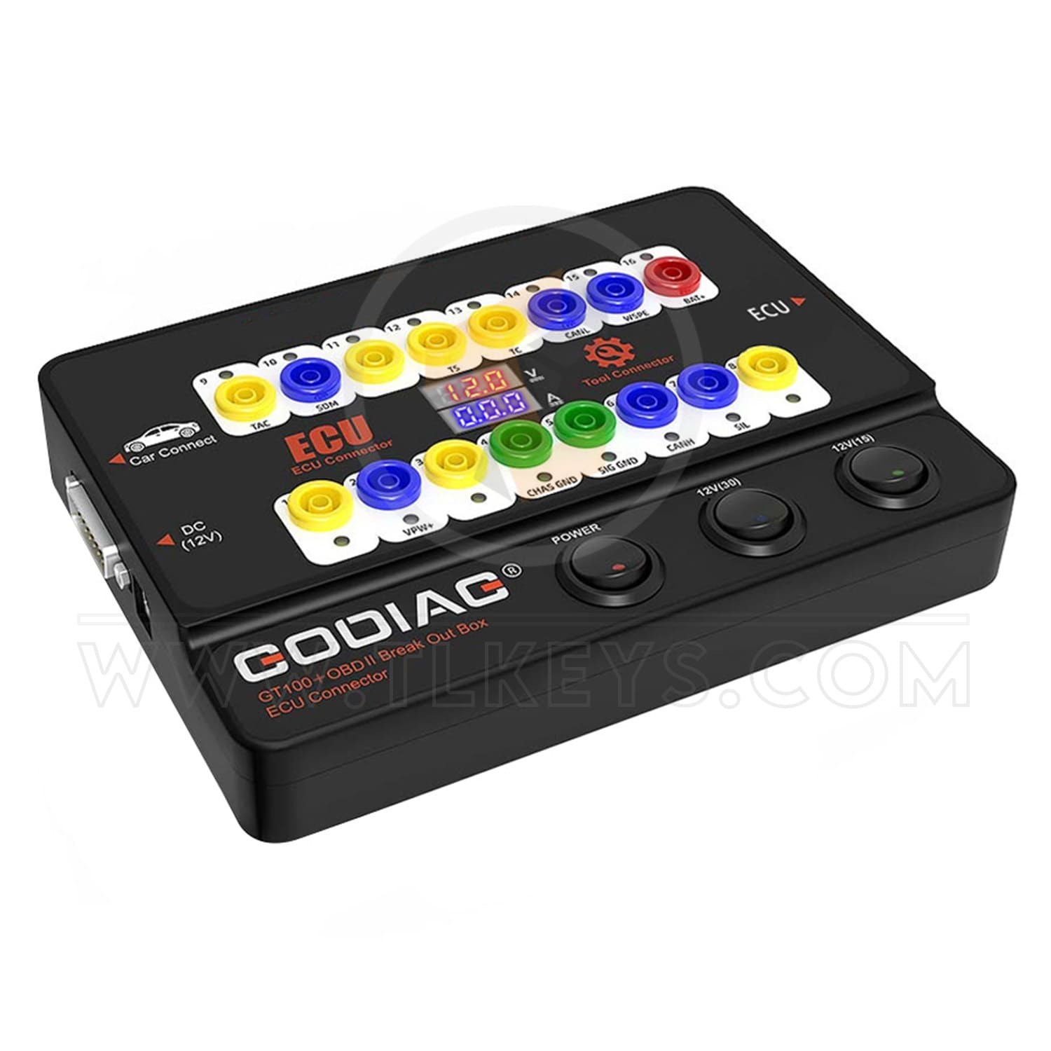 Key Programming Diagnostics Tools New Generation GODIAG GT100+ OBDII ECU Connector