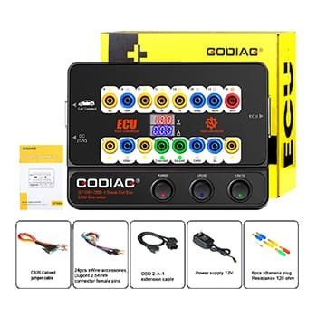 GODIAG GT100 Pro Breakout Box ECU Tool + BMW CAS4 Remote Type FBS4