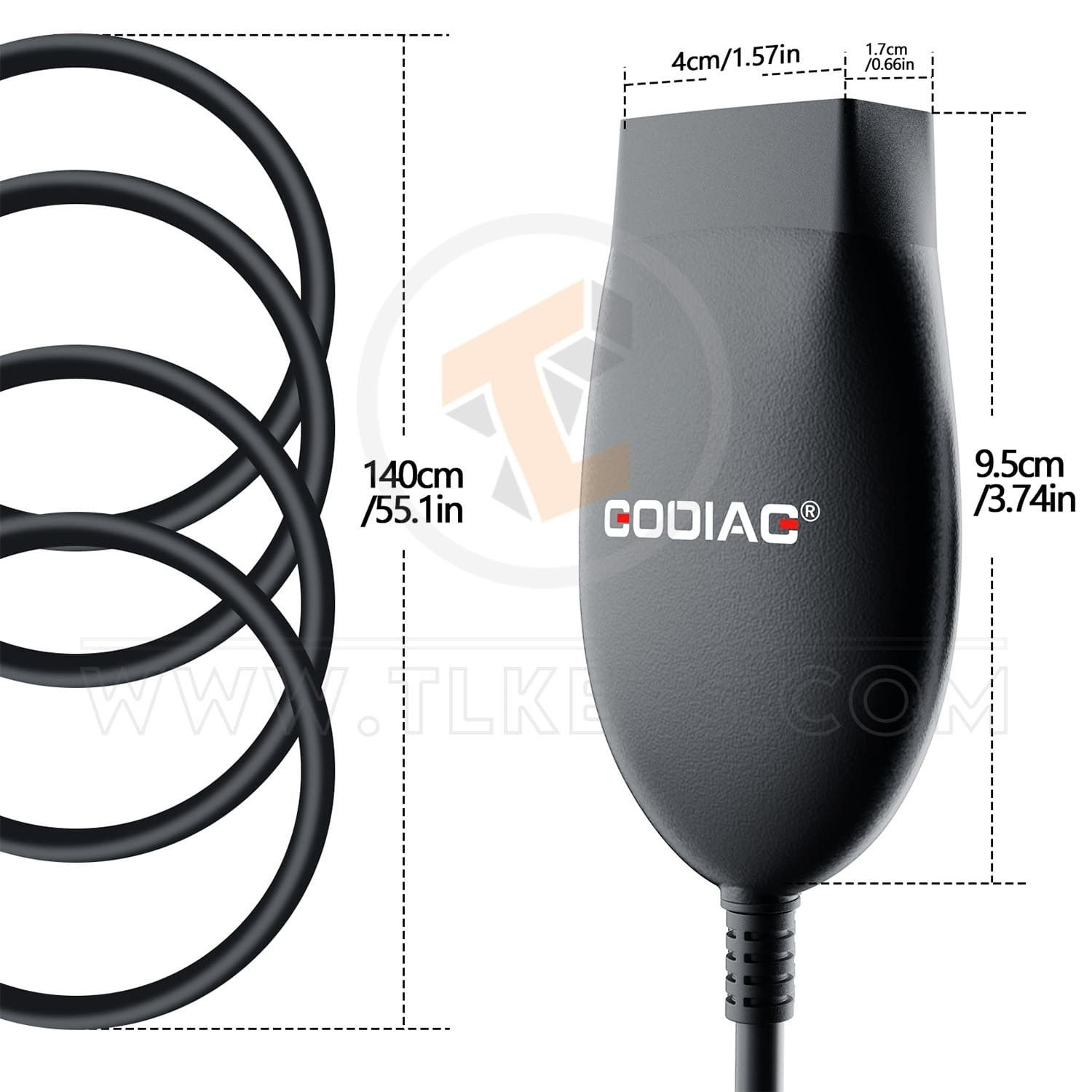GODIAG GD101 J2534 Passthru Diagnostic Cable Key Programming Diagnostics Tools