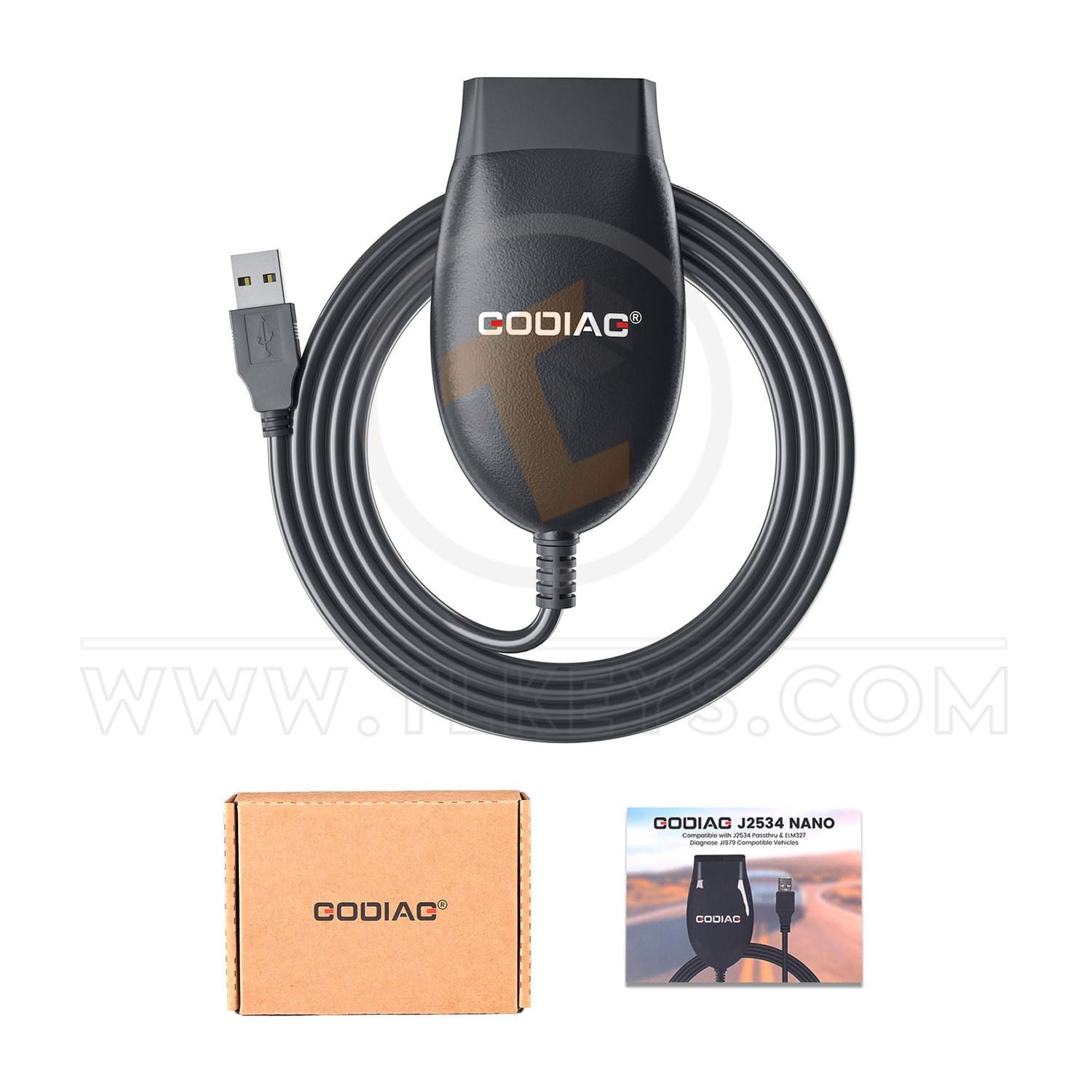 GODIAG GD101 J2534 Passthru Diagnostic Cable Key Programming Diagnostics Tools