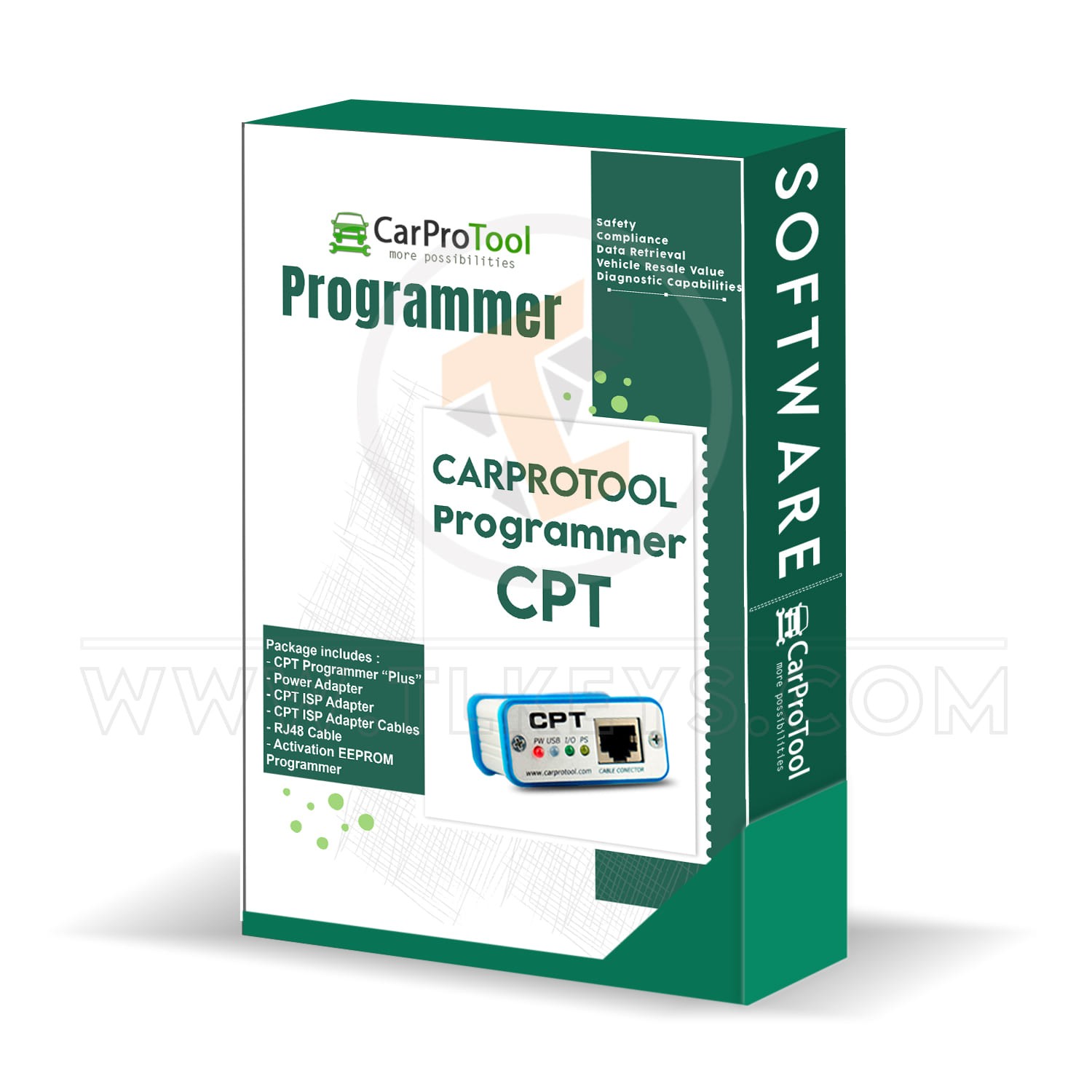 airbag carprotool programmer cpt