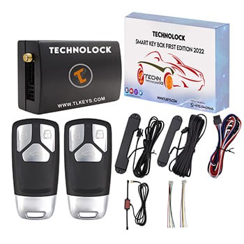 Techno Lock Smart Key Box First Edition 2022 Audi Type Buttons 2