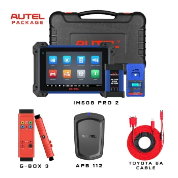 Autel IM608 Pro 2 OBD2 Tablet + G-Box3 + APB112 + 8A Kablo + 2 Yıllık Güncelleme