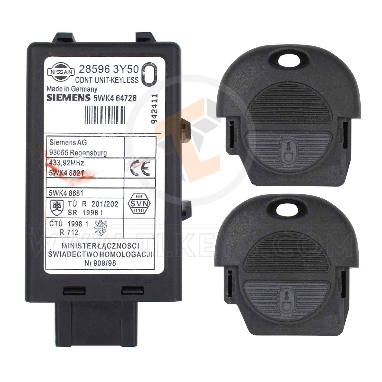 accessories tools Nissan 2003 up Siemens Module + 2 433MHz Remotes