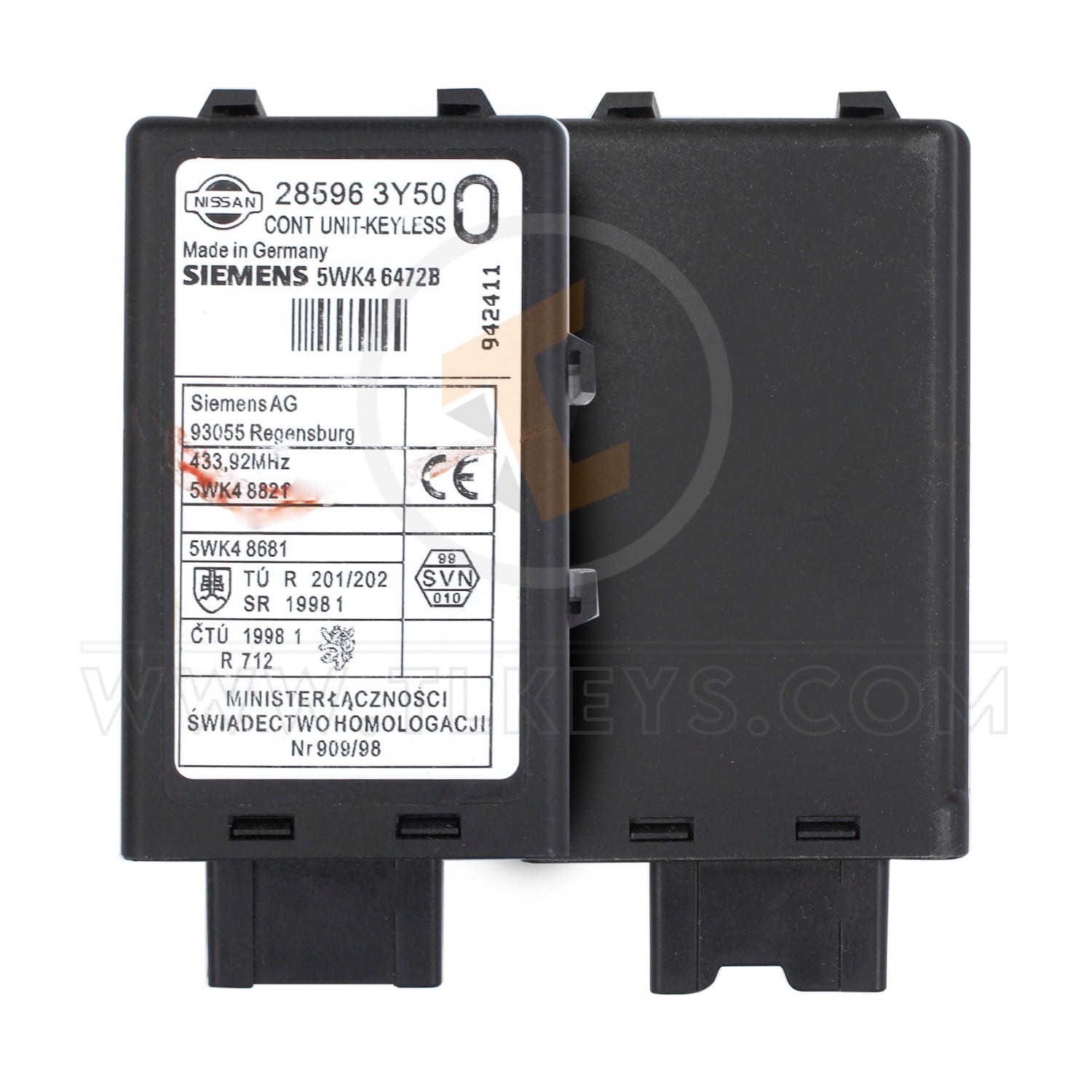 accessories tools Nissan 2003 up Siemens Module + 2 433MHz Remotes