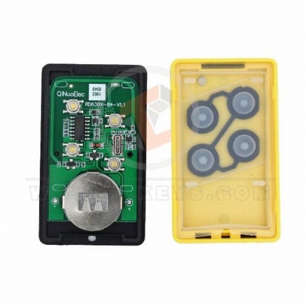 Garage Remote Control Command Transmitter 433.92MHz Black Type Status Aftermarket