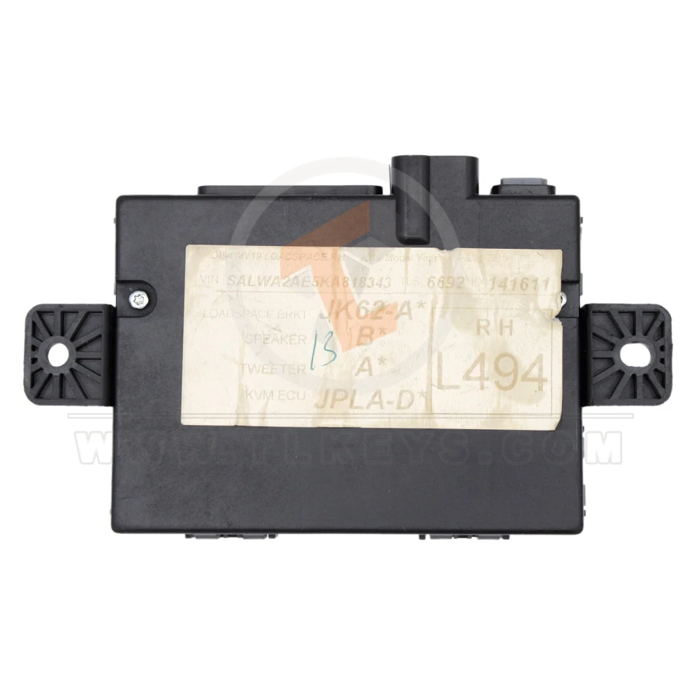 Used jaguar land rover kvm module lr099141 jpla 19h440 de back