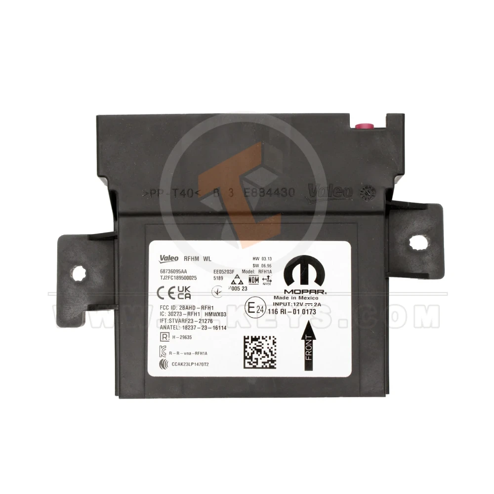 Jeep grand cherokee 2024 keyless entry module 6873609aa front