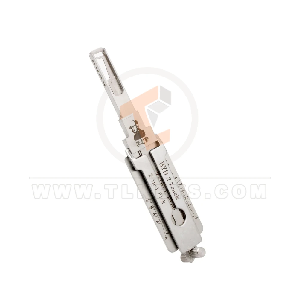 Original lishi byd 2 track 2 in 1 lock pick and decoder byd 3d