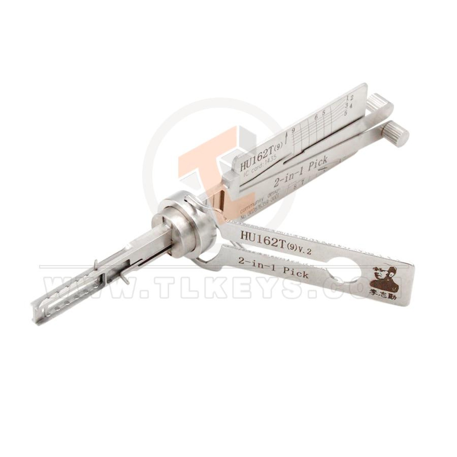 Lishi Original Lishi HU162T(9)V.2 2-in-1 Pick and Decoder for VAG 2015