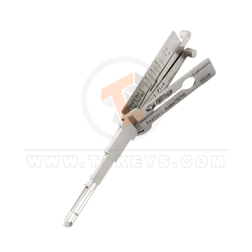 Original lishi ss118 2 in 1 lock pick decoder ferrari Original lishi ss118 2 in 1 lock pick decoder ferrari