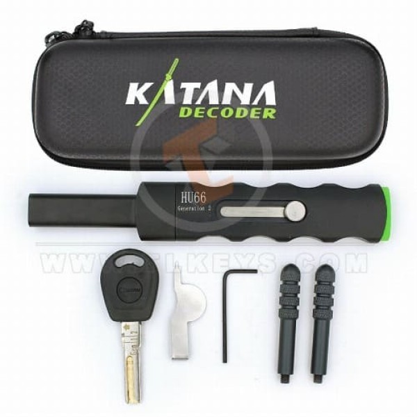 Katana Decoder HU66 Gen2 VAG Group Door Lock Opening and Reading Tool Blade Profile HU66
