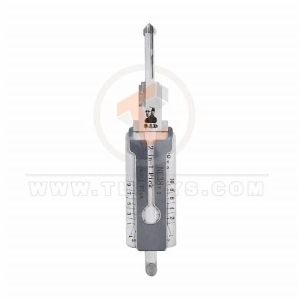 Original Lishi 2-in-1 Pick Decoder Reader Tool NE38 Status Genuine