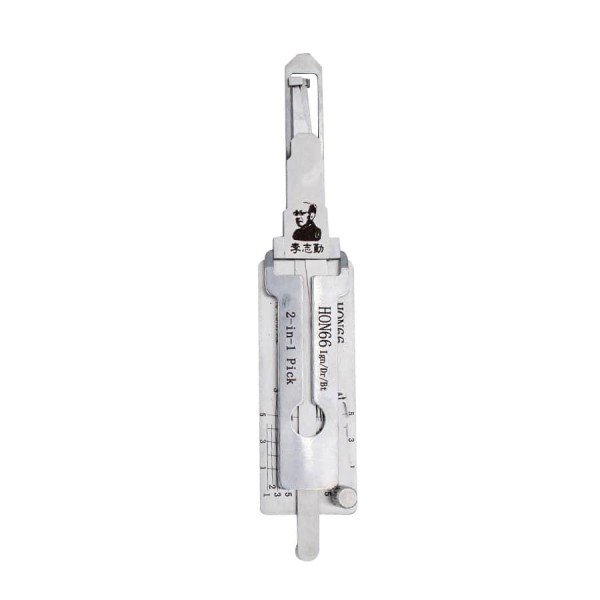 Original Lishi 2-in-1 Pick Decoder Tool HON66 Battery Type CR2025