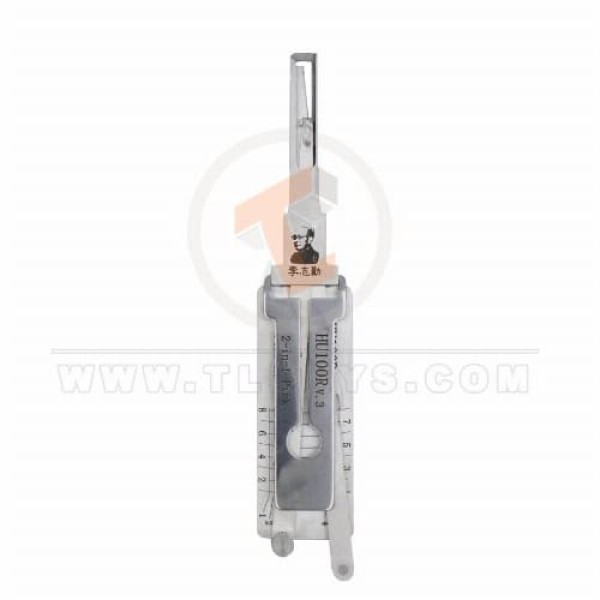 Original Lishi 2-in-1 Pick Decoder Tool HU100R-V3-AG Anti Glare Status Genuine