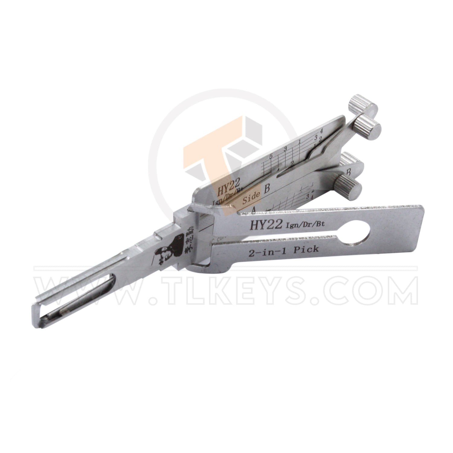 Original Lishi HY22 Ign/Dr/Bt 2 in1 Pick Decoder opening tools