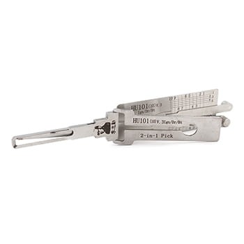 Lishi Lock Pick and Decoder HU101 10 V3 Buttons 2