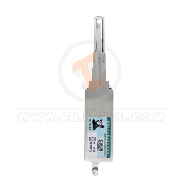 Original Lishi lock Pick car key Decoder 2-in-1 HU66 V.3 Opening Tool Type Pick & Decoder