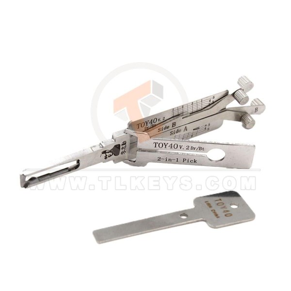 lishi lock pick car key decoder for TOY40 V.2 toyota top 34476