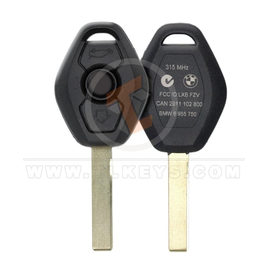 Original BMW Head Key Remote 434MHz 3 Buttons Remote Type Head Key Remote