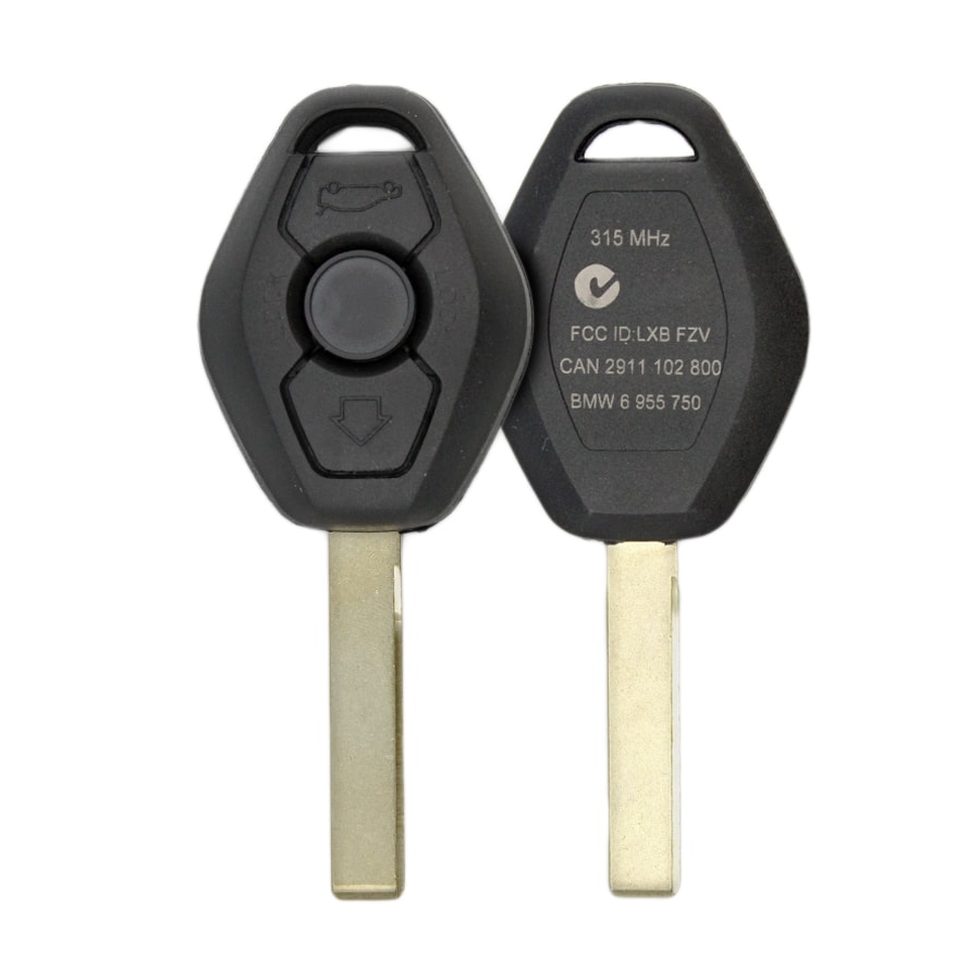 BMW Head Key Remote Aftermarket Buttons 2 - thumbnail