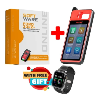 Autel MaxiIM KM100 IMMO Key Programmer + Ford Software Activation with 10 Tokens