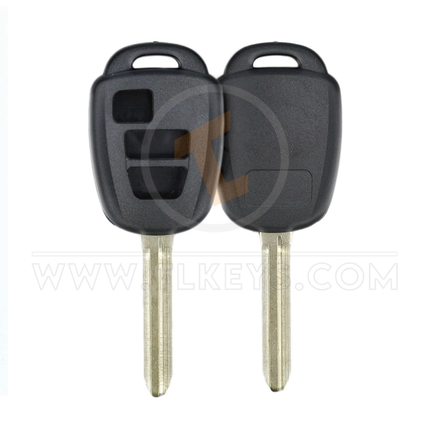 Toyota Key Bundle: Remote 2014 2019 & Shell 2008 2 Buttons 4