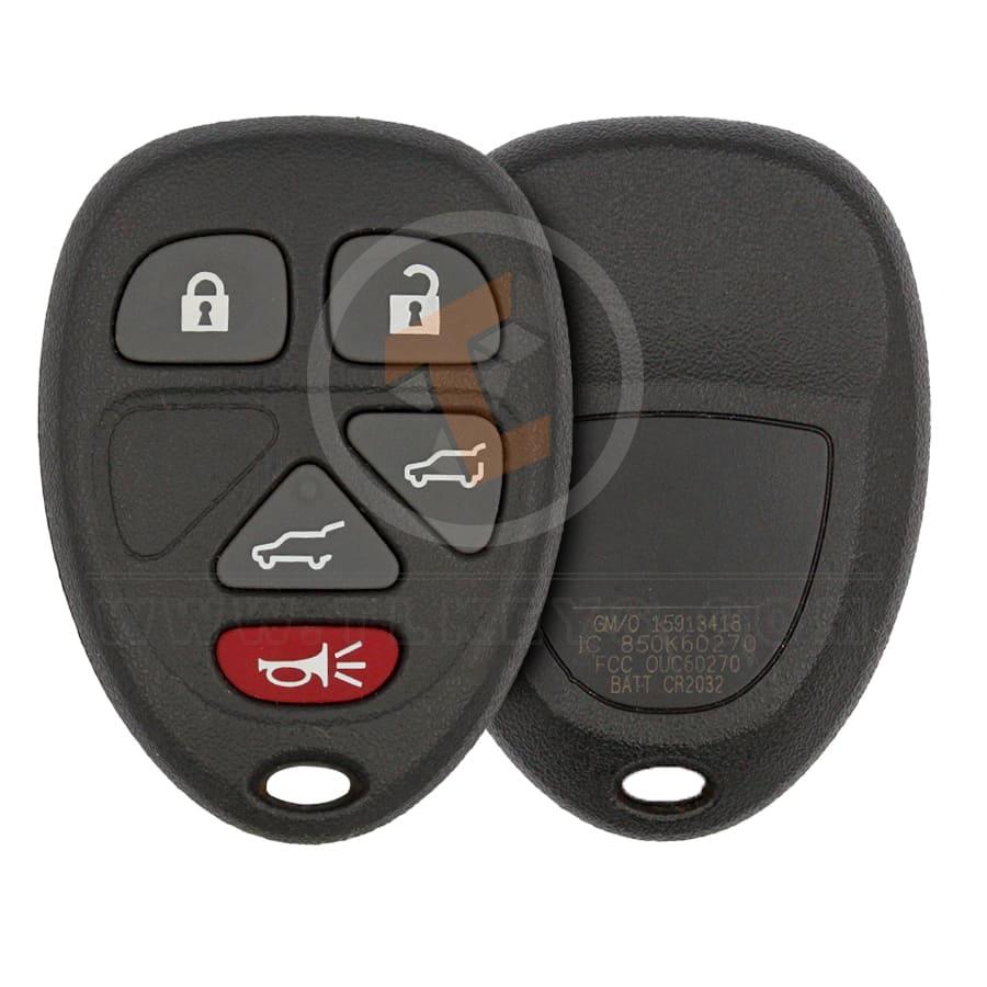 Genuine GMC Yukon Remote Key 2007 2013 P/N: 15913418 315MHz 5 Buttons Remote Type Remote Key