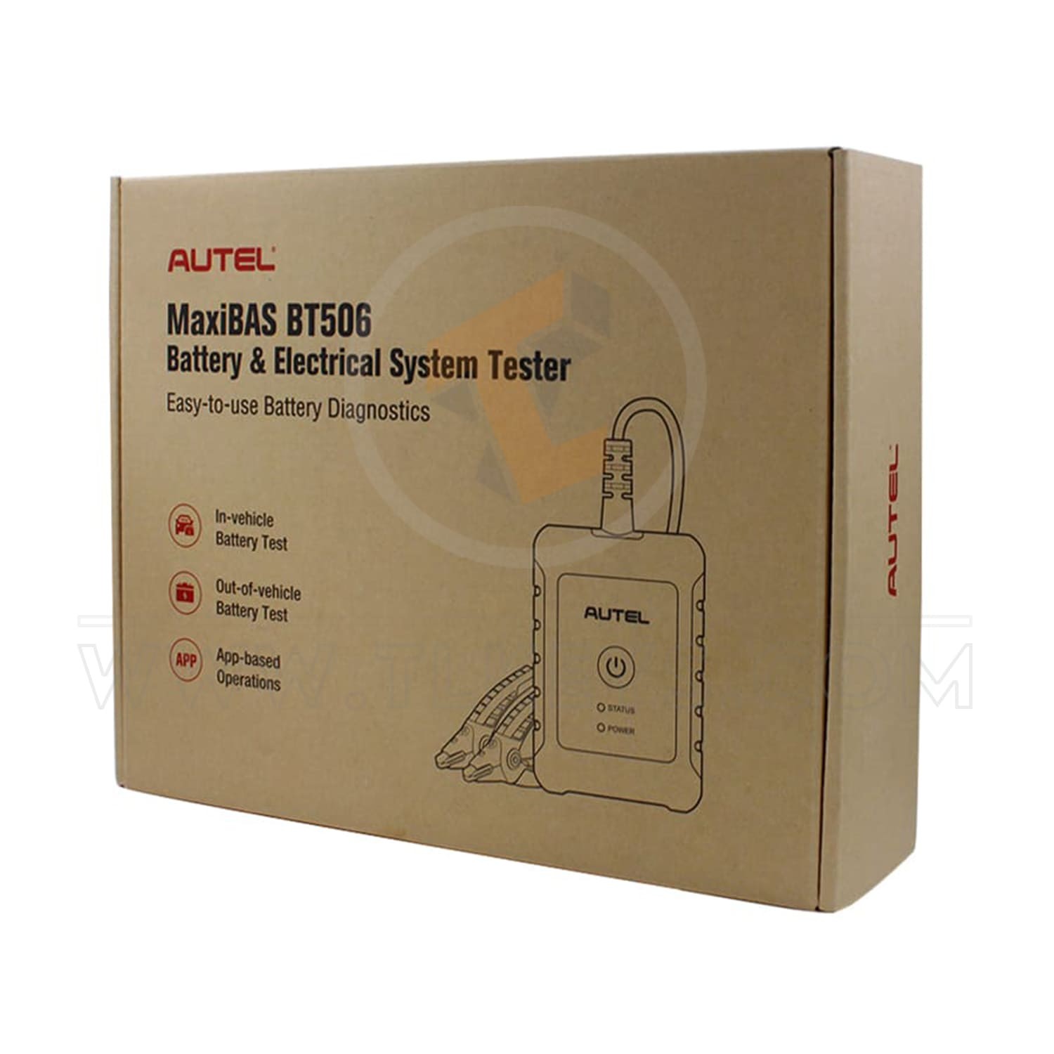 Autel MaxiBAS BT506 testeur de batterie automatique et de système électrique outils de diagnostic de programmation clé