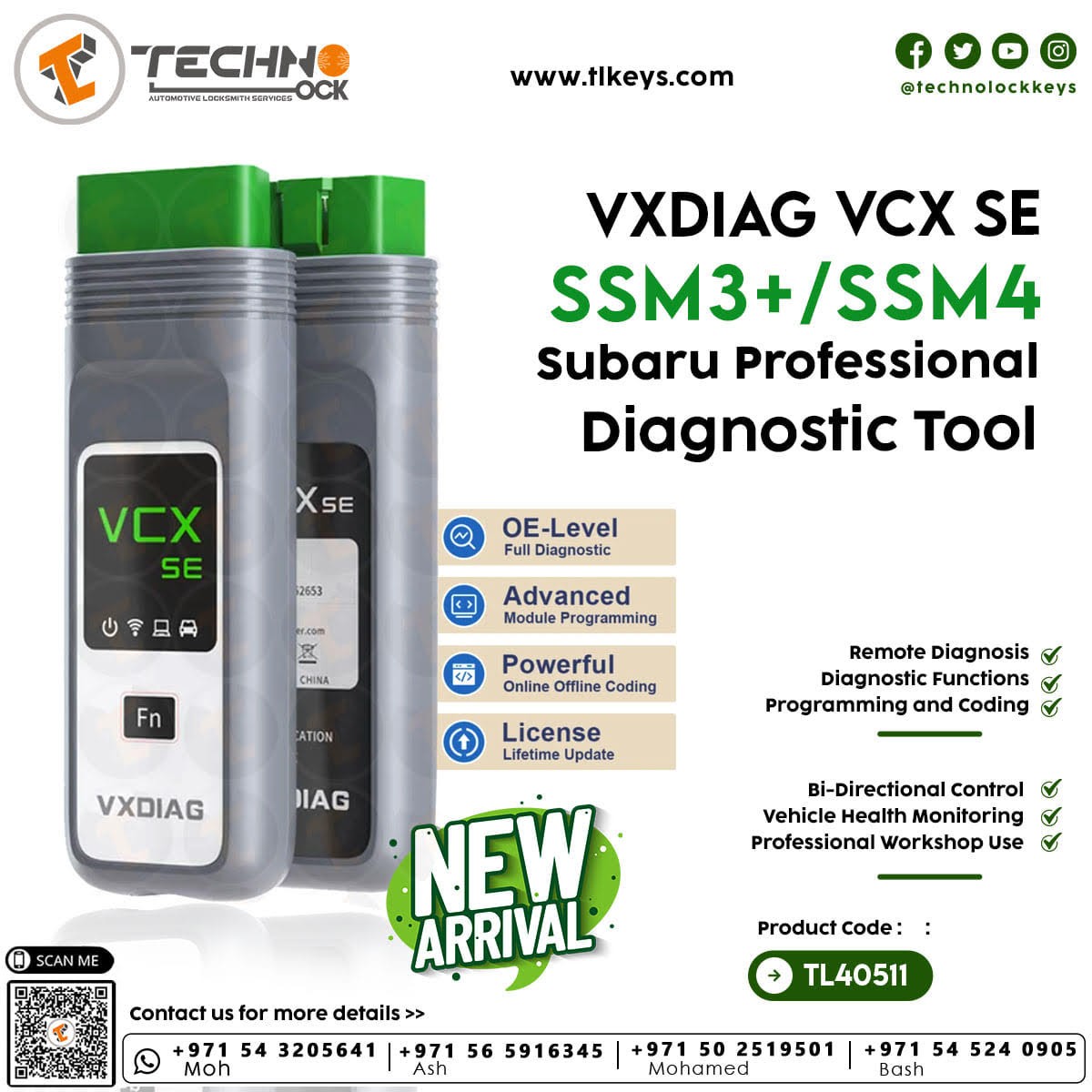 VXDIAG Subaru diagnostic tool