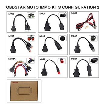 OBDStar MOTO Immo Kits Configuration 2 Remote Type FBS4