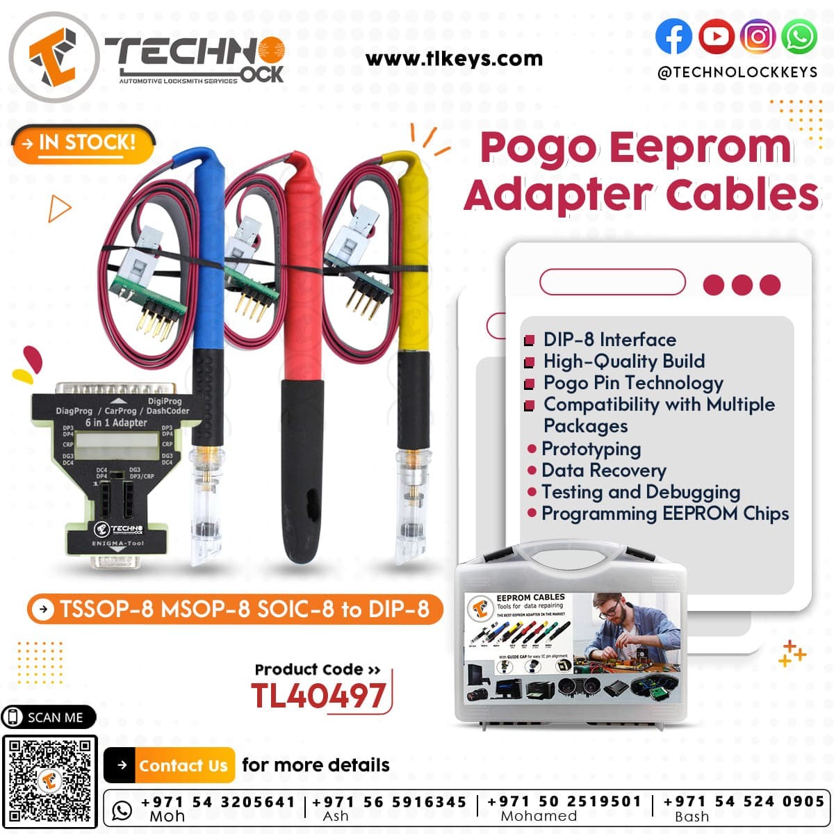Pogo Adapter for EEPROM Programming