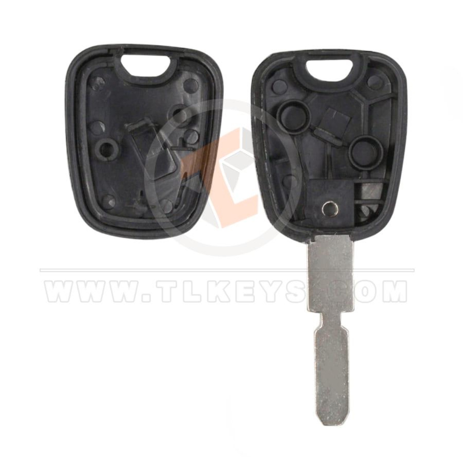 Peugeot 607 Transponder Key Shell Aftermarket Brand - NO LOGO Key Shell