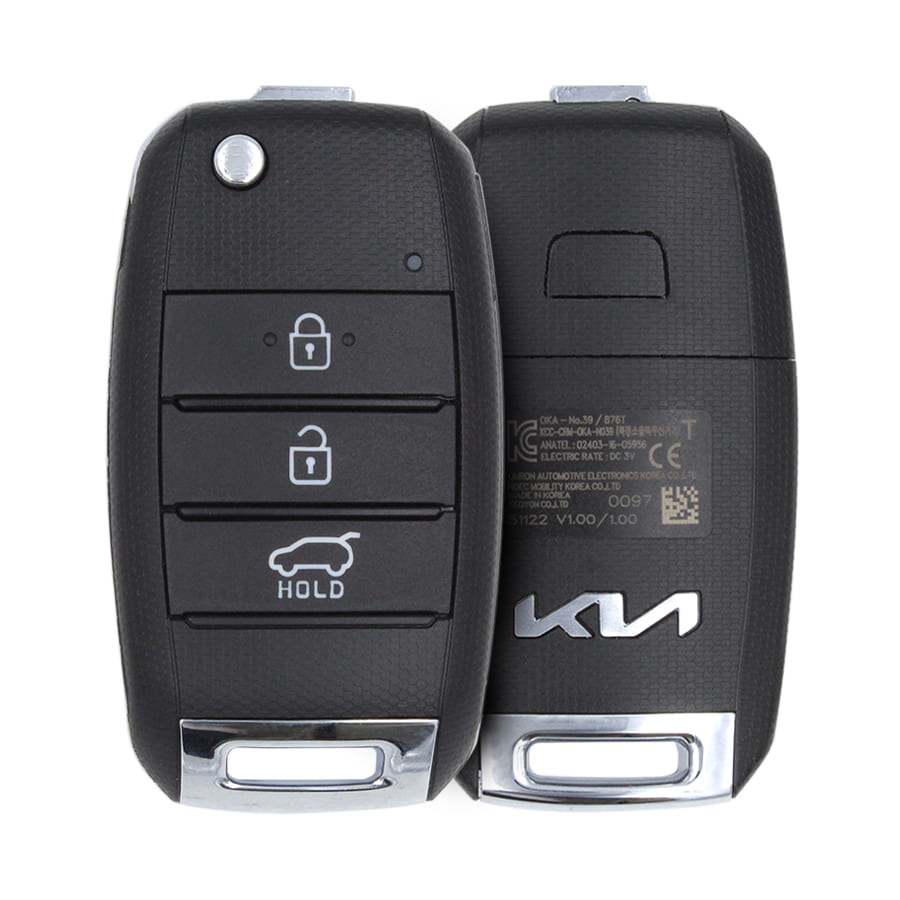 95430-G6800 Genuine Kia Flip Key Remote Buttons 2 - thumbnail