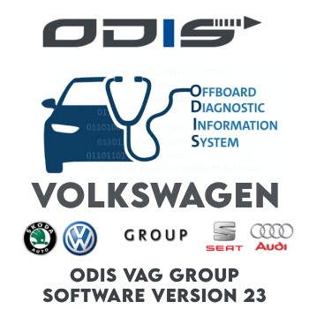 Logiciel de diagnostic et de programmation du groupe ODIS VAG version 23