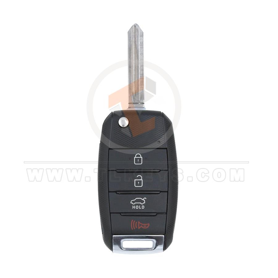 KIA Flip Key Remote Shell 3+1 Buttons Sedan Trunk HYN14R Blade Remote Shell Type Flip Remote Shell