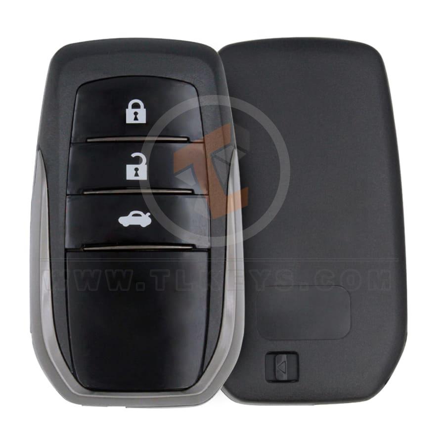 Toyota Smart Key Remote Shell 3 Buttons (Works With Lonsdor Keydiy Xhorse Board) Aftermarket Brand Buttons 3