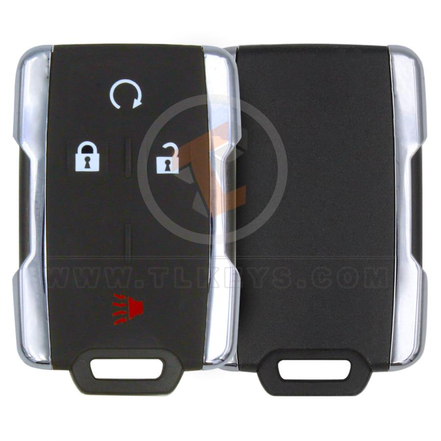 GMC 2017-2021 Chrome Normal Key Remote Shell 3+1 Buttons Buttons 4