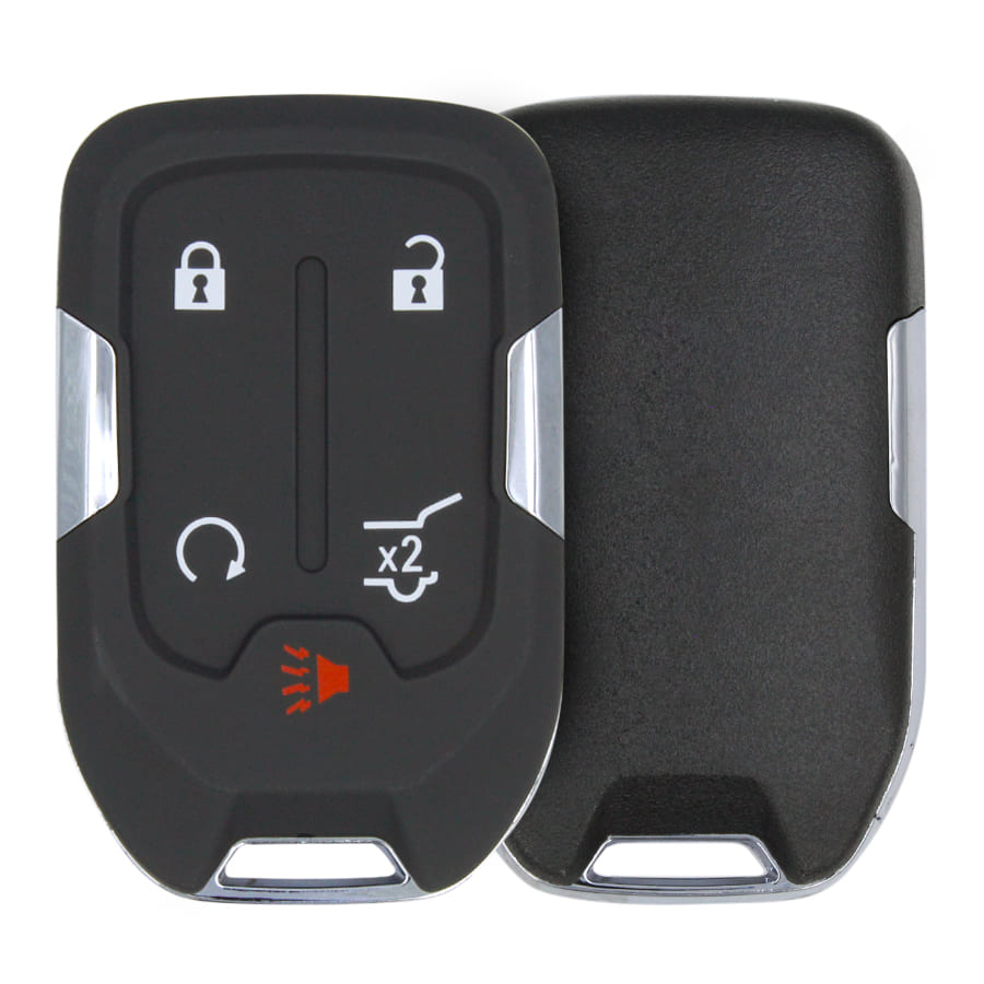 Chevrolet 2015-2021 Smart Key Shell 5 Buttons AM Remote Type Fobik - thumbnail