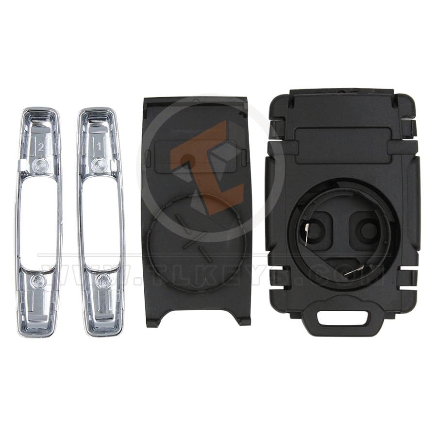 GMC 2015 Chrome Remote Key Shell 2+1 Buttons Remote Shell Type Remote Key Shell