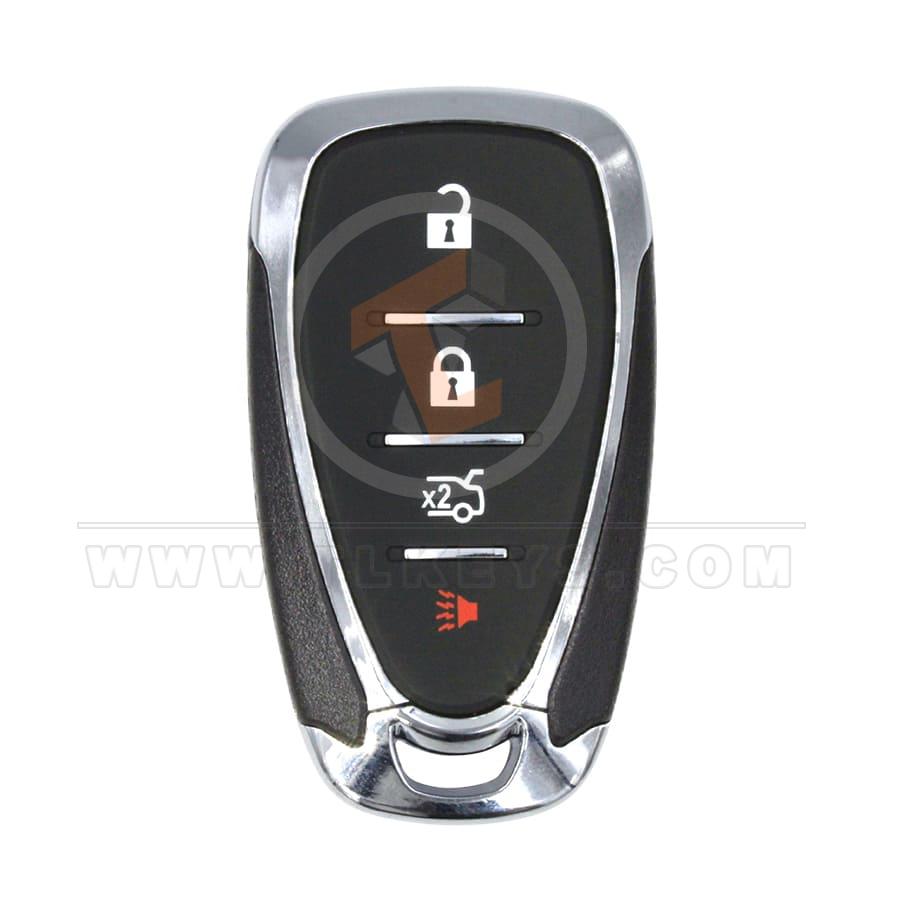 Coque de clé intelligente Chevrolet 3+1 boutons Boutons de coffre de berline 4