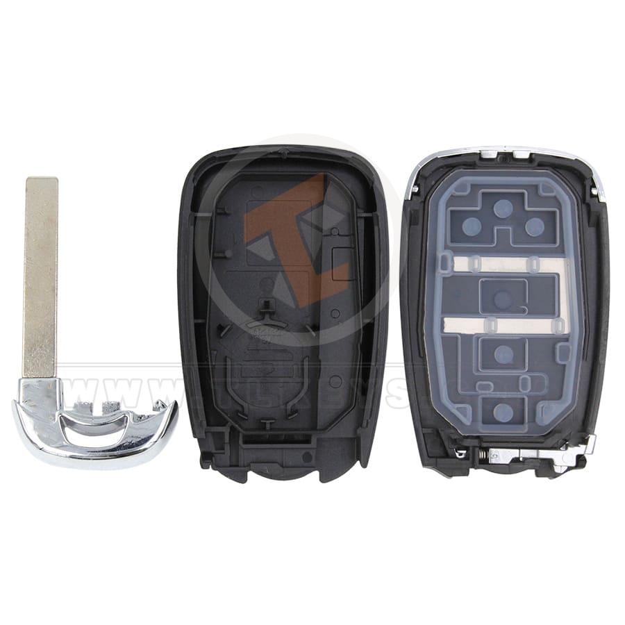 Chevrolet Smart Key Remote Shell 3+1 Buttons Emergency Key/blade Included