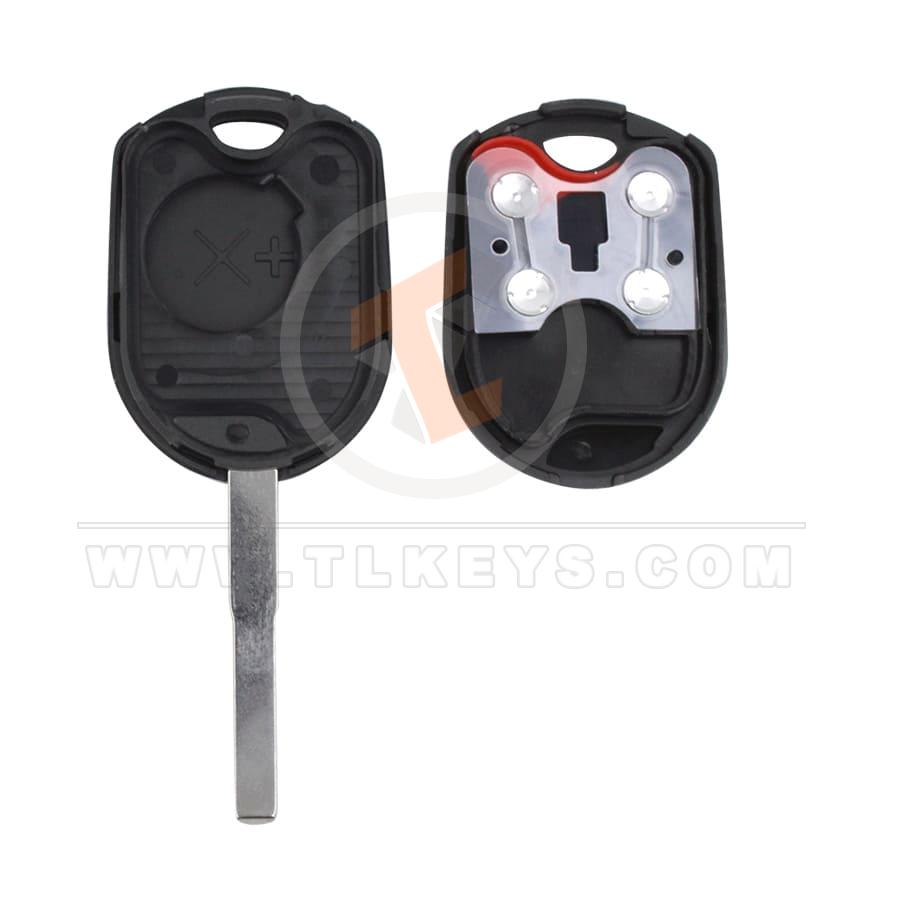 Ford All Models 2012-2017 Head Key Remote Shell 4 Remote Shell Type Head Key Remote Shell