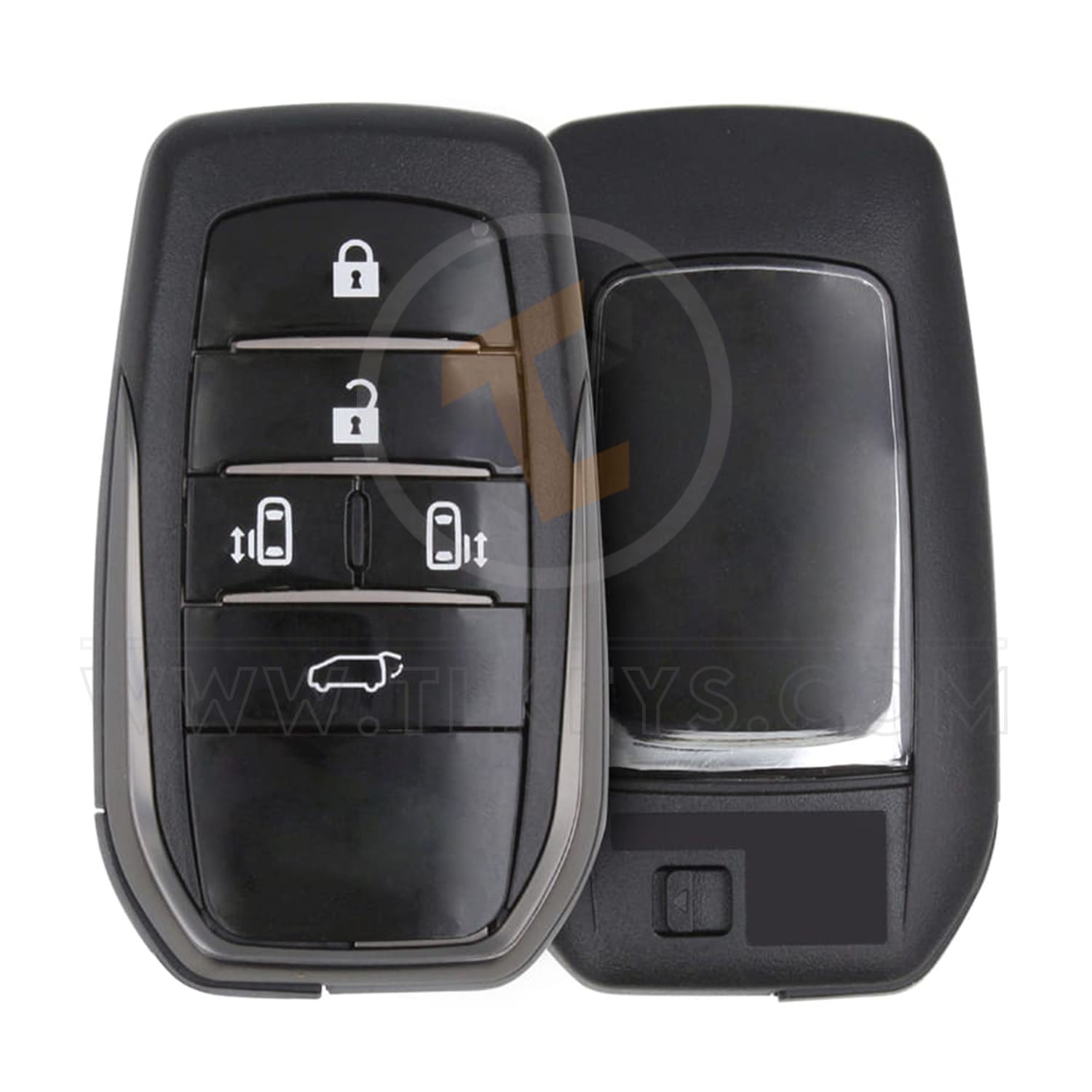 Toyota 2016-2022 Smart Key Remote Shell 5 Buttons Remote Shell Type Smart Proximity Shell