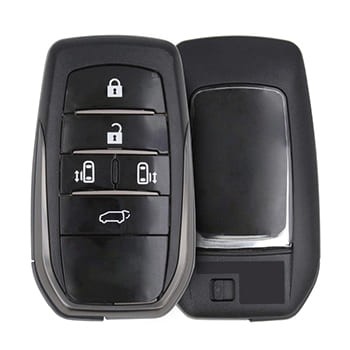 Toyota 2016-2022 Smart Key Remote Shell 5 Buttons Remote Type FBS4 - thumbnail