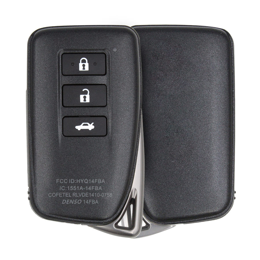 Lexus All Models 2013-2020 Smart Key Remote Shell Battery Type CR2025