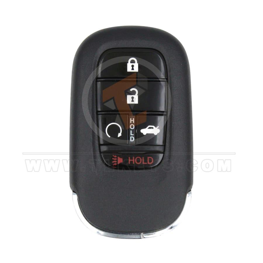 Honda Civic 2022 Smart Remote Shell 4+1 Buttons Se Emergency Key/blade Included