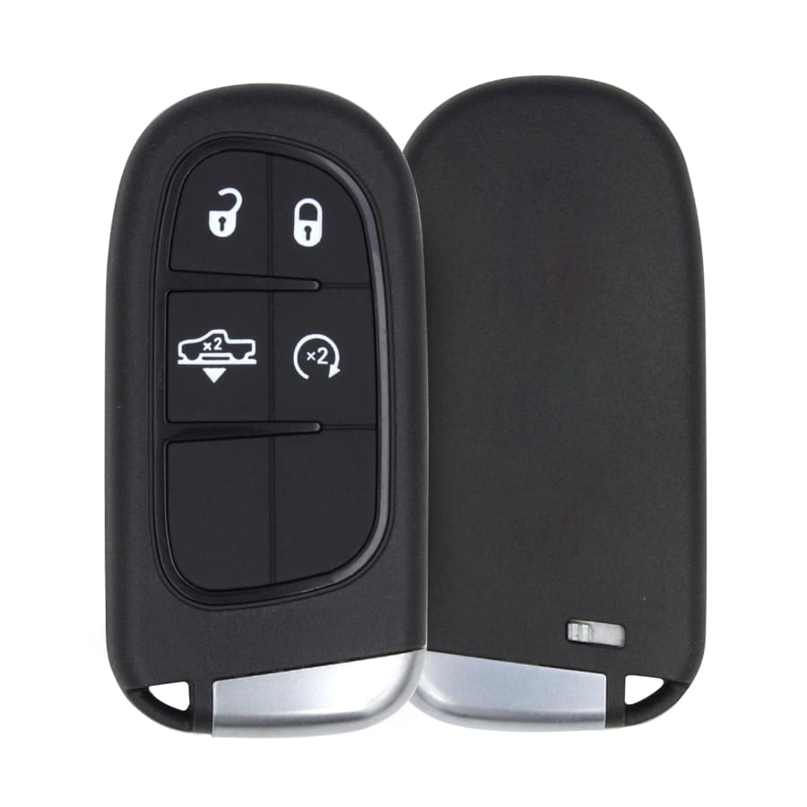 Chrysler Dodge Jeep Smart Key Remote Shell 4B AM Buttons 2 - thumbnail